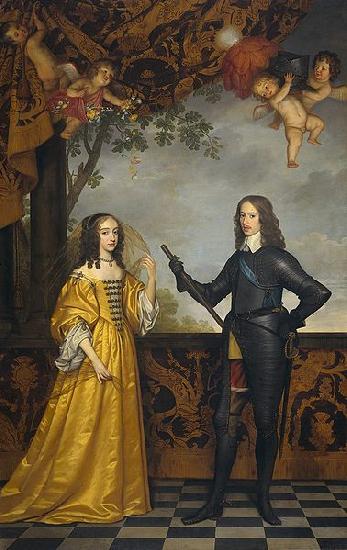  Willem II (1626-50), prince of Orange, and his wife Maria Stuart (1631-60)